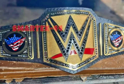 NUEVO CINTURÓN TÍTULO CAMPEONATO MUNDIAL DE PESO PESADO INDISCUTIBLE CODY 2 MM LATÓN ADULTO Foto 1 de 4