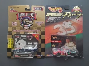Racing Champions Nascar Legends Ramo Stott & Hot Wheels Pro Racing Todd Bodine  - Picture 1 of 4