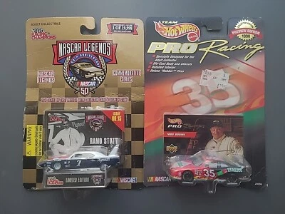 Racing Champions Nascar Legends Ramo Stott & Hot Wheels Pro Racing Todd Bodine  - Imagem 1 de 4