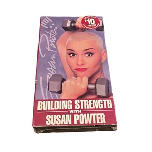 Building Strength with Susan Powter New Sealed VHS Workout Fitness Exercise - Bild 1 von 2