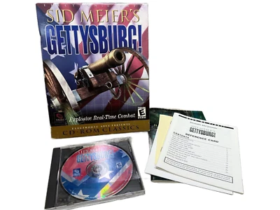 Sid Meier's Gettysburg! Explosive Combat Big Box PC Game Windows Big Box - Image 1 of 4