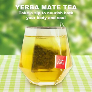 - Yerba Mate Tea - 3G X 50 Count - 100% Pure Unsmoked Yerba Mate Tea Bag - Co... - Picture 1 of 12