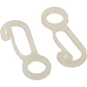 Valley ForgeFC2 - White Nylon Flag Clips Pack of 2 - Picture 1 of 1