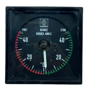Raytheon Anschutz Degree Rudder Angle Indicator 270° Panoramic PORT STBD - Picture 1 of 14