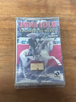 Antonio Aguilar El Charro de Mexico Con Mariachi Cassette New/Sealed - Image 1 of 2