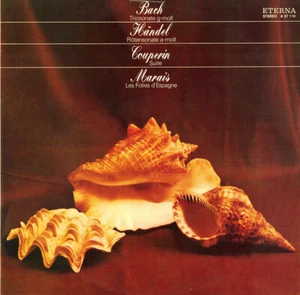 BACH Trio Sonata HANDEL MARAIS COUPERIN SCHMITZ Flute HAUPT Viola da Gamba NM- - Picture 1 of 3