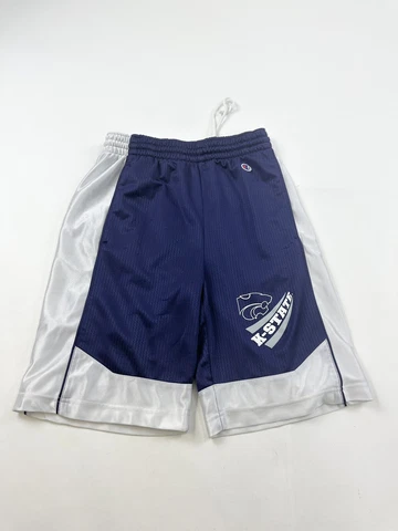 Vintage Champion Kansas State Basketball Shorts Men’s Small Purple Cover