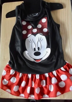 VESTIDO MINNIE MOUSE DISFRAZ MASCOTA - TALLA GRANDE - NUEVO Foto 1 de 3