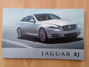 Jaguar XJ 2011-12 sales brochure and separate price list. New old stock - Picture 1 of 6
