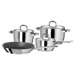IKEA 302.864.16 Oumbärlig 7-Piece Cookware Set, Stainless Steel Lid Handle - Picture 1 of 5