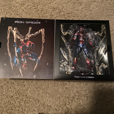 Marvel Iron Spider Fighting Armor Action Figure Cover