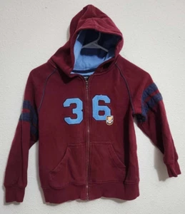 Carters Boys Size 6 Long-Sleeve Zip-Up Hooded Sweatshirt #36 - Picture 1 of 3