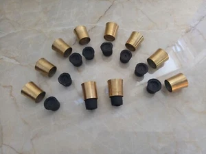 LOTE-DE-10-LATÓN SÓLIDO-REPUESTO-PUNTA-PARA-CAMINAR-PALO-CAÑA-PARTE-DE-VINTAGE-PALO Nuevo - Imagen 1 de 12