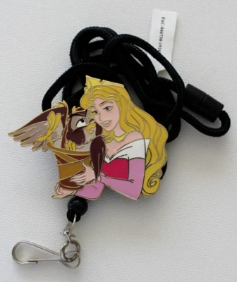 Disney DEC Exclusive Aurora & Owl Bolo ID Lanyard Pals Series - Image 1 of 4
