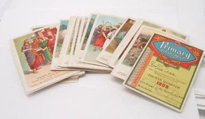 36 BIBLE LESSON PICTURE CARDS WESTMINSTER & OTHERS 1906 & 1907 - Picture 1 of 9