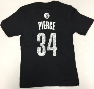 Paul Pierce #34 Brooklyn Nets 2-Sided NBA Boys T-Shirt Medium 10/12 - Image 1 of 2