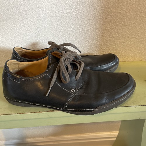 Scarpe Oxford Clarks da uomo nere in pelle stringate taglia 9 UK 8G 0711500679