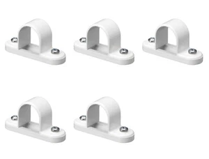 Sillín de barra espaciadora de 20 mm para conducto de cable eléctrico PVC SBS20W x 10 - Imagen 1 de 2