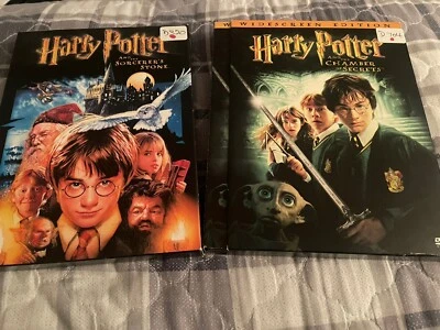 Harry Potter and the Sorcerers Stone (DVD, 2-Disc) + Chambers Of Secrets - Image 1 of 4
