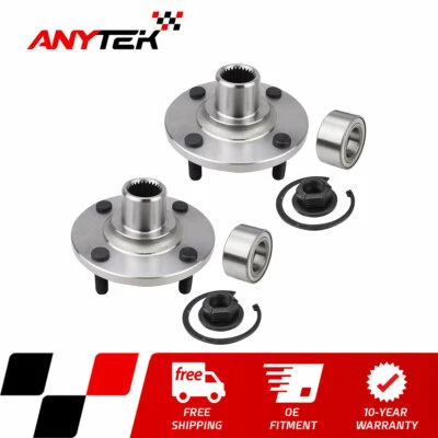 2PC Front Wheel Hub Bearing Repair Kit for 95-2000 Mercury Mystique Ford Contour - Image 1 of 4