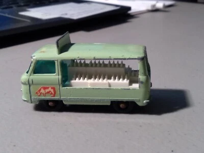 Camión de reparto de leche flotante botella Commer Lesney Matchbox #21 1961 CS#3#3 Foto 1 de 4