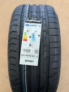 235/40R18 Dunlop Sport MFS 95Y XL 235 40 18 2354018 -B in Wet grip - UK Seller - Picture 1 of 1