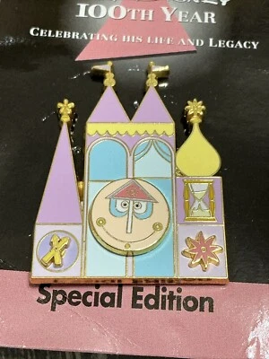 Значок 100-летия JDS Small World тематические парки специальное издание Walt Disney - Изображение 1 из 4