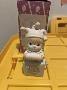 Precious Moments Figurine 1991 Jest To Let You Know Your Tops B0006 MIB - Picture 1 of 3