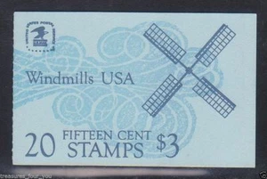 US #BK135 Booklet of 20 15c 1980 WINDMILLS Stamp - Unopened/Sealed - Picture 1 of 2