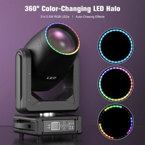 Modulo LED 250W fascio luce testa mobile colore/GOBO/Prisma stadio DMX illuminazione spot - Foto 1 di 16