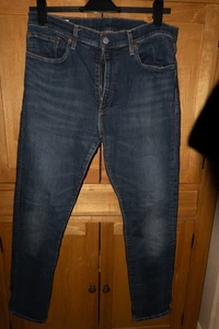 Levi’s 512 men’s jeans blue denim - slim tapered fit W36 L32 classic - Picture 1 of 5