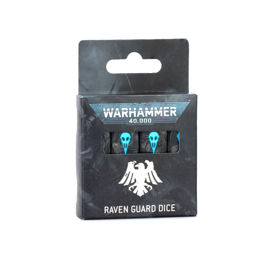 WARHAMMER 40K - RAVEN GUARD DICE  - Photo 1/1