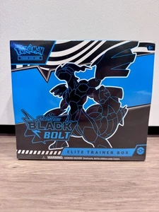 Pokemon Scarlet & Violet Black Bolt Elite Trainer Box Neu Sealed - Bild 1 von 2