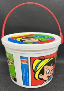 Set completo di 5 gonfiabili Burger King Kids Club 1992 Walt Disney Pinocchio - Foto 1 di 6
