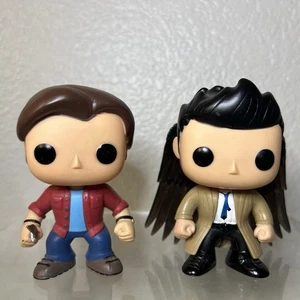 Funko Pop! Lote Sobrenatural Sam Winchester #93 Castiel #95 Alas Hot Topic Suelto - Imagen 1 de 6