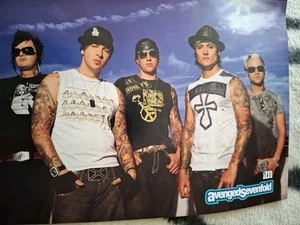 Avenged Sevenford band, Pin Up,From Hungarian Magazine A/4 - Picture 1 of 3