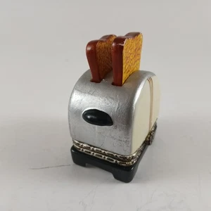Cooking Club of America Trinket Box Toaster with Toasted Bread Slices Mini Toast - Picture 1 of 7