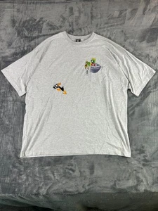 VTG 1998 Looney Tunes Marvin Martian Daffy Duck T-Shirt XXL Warner Bros Studio - Picture 1 of 11