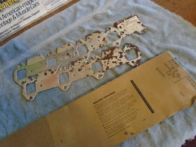  Exhaust Manifold Gasket Set Fel-Pro MS 9342 B 56-66 dodge plymouth 277 318  326 - Image 1 of 4