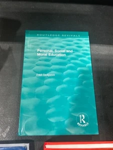Personal, Social and Moral Education by Sedgwick, Fred - Imagen 1 de 1