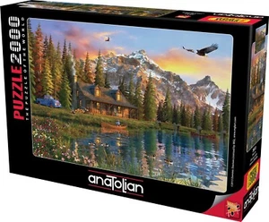NEW Anatolian Jigsaw Puzzle 2000 Pieces P3933 Old Log Cabin - Picture 1 of 2