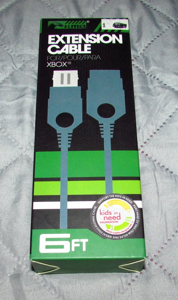 KMD 6ft Extension Cable for Original Microsoft Xbox Fast Shipping - Image 1 of 2