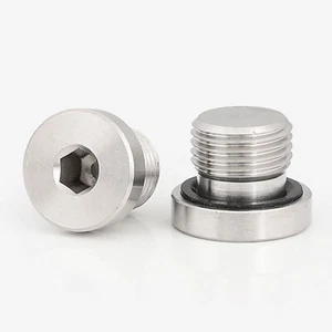BSP Hydraulic Socket Blanking Plug 1/8" 1/4" 3/8" 1/2" 3/4" 1" 1-1/4" 1-1/2" 2" - Picture 1 of 39