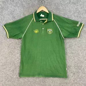 VINTAGE NSW Cricket Mens Shirt Size L Randwick Petersham Polo Short Sleeve 35114 - Picture 1 of 12