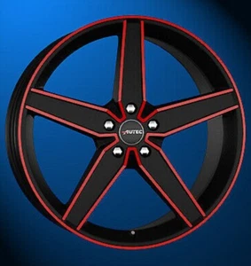 Autec Llanta Delano Tipo D 7.5 x 17 Pulgadas ET35 5 x 112 ML70 para Audi A3 2 4 - Imagen 1 de 1
