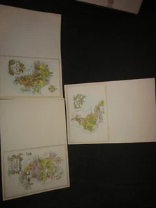 3 Vintage Pan Am Menühüllen Nordamerika Afrika Südamerika Regenbogen Service - Bild 1 von 7