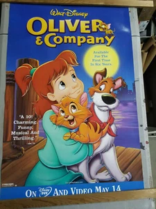 Oliver and Company 27x41 original single sided one sheet movie DVD poster - Picture 1 of 1