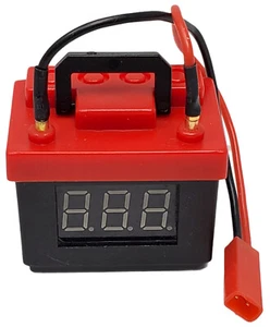 NHX RC Scale LiPo Battery Voltage Checker & Alarm with JST: Black - Bild 1 von 2