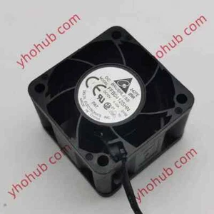 Delta Electronics Server Cooling Fan DC 12V 0.60A 40x40x28mm 2-Wire - Afbeelding 1 van 4