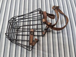 Vintage Dog Muzzle / Training Mask Cage - Picture 1 of 10